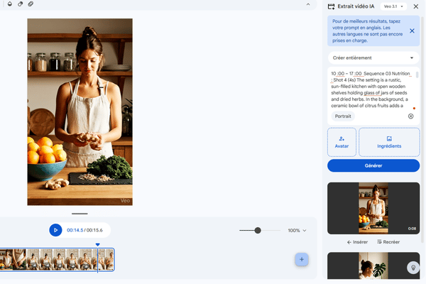 generation video google vids